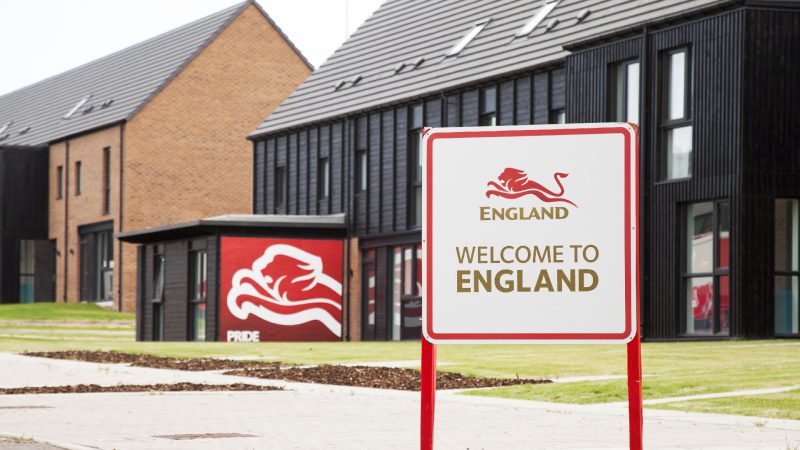 Panel & Post Signage for Team England Athletes Village