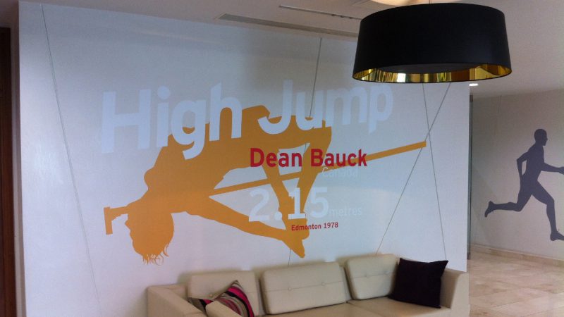 ‘High Jump’ Digital Wallpaper