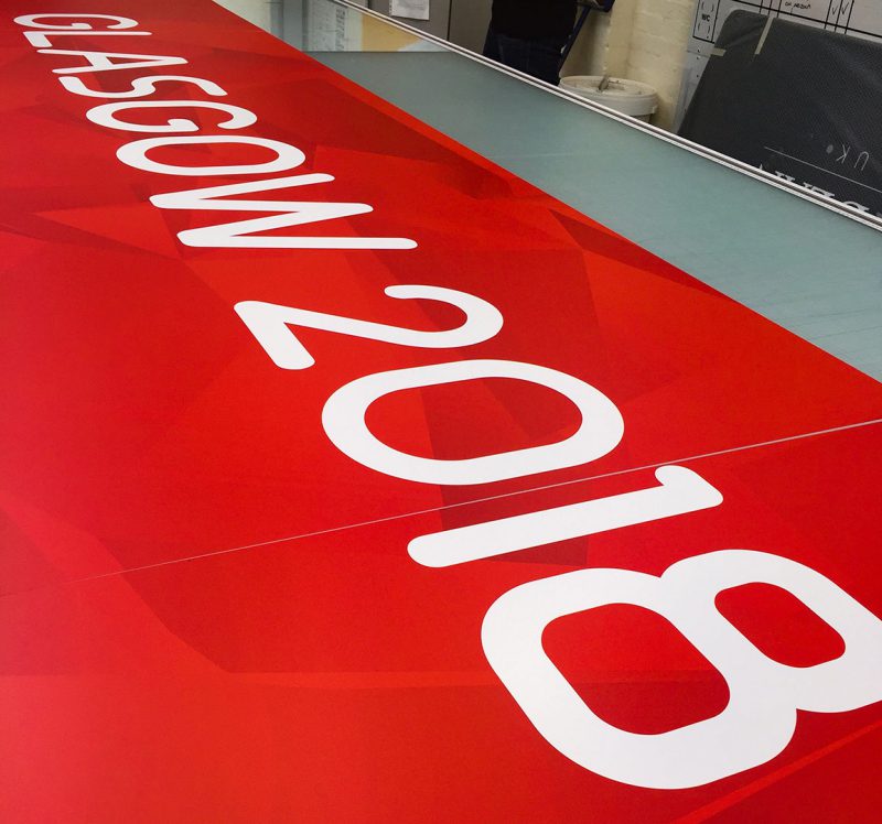 European Cycling Championships Banner Production