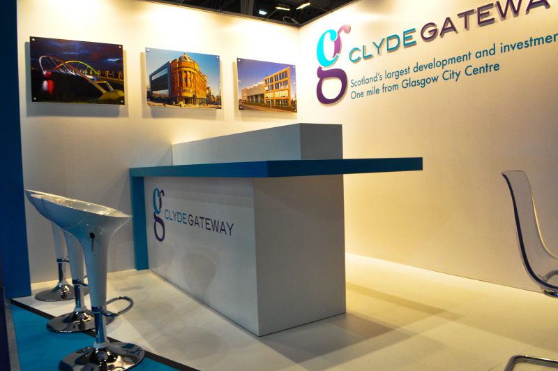 Clyde Gateway Bespoke Exhibition Stand