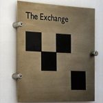 The Exchange Wall Plaque