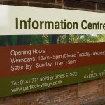 Gartloch Village Information Centre Signage