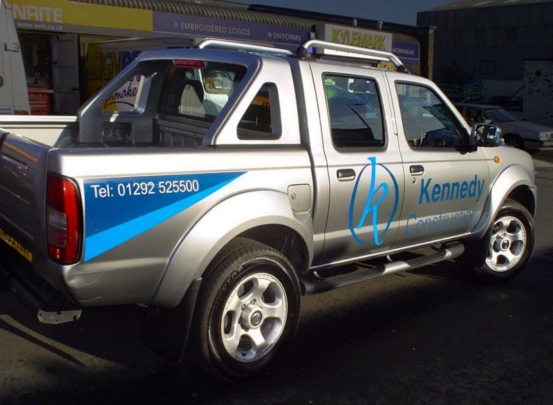 Kennedy Construction Vehicle Graphics