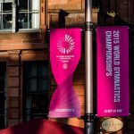 World Gymnastics Championships Glasgow 2015 Lampost Banners