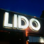 Lido Bar Illuminated Letters