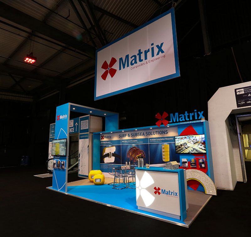 Matrix Exhibition Stand Graphics