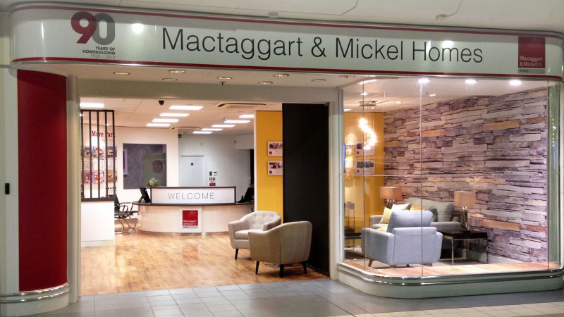 Mactaggart and Mickel Bespoke Illuminated Shop Front