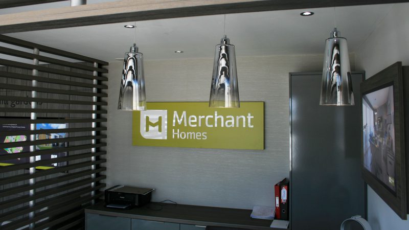 Merchant Homes Illuminated Logo