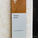 Wall Mounted Oak Directional Sign with Aluminium Printed Panel
