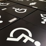 Wayfinding Pictograms on Signage Components