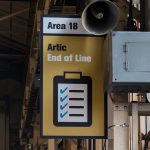 Printed ACM Sign in Factory