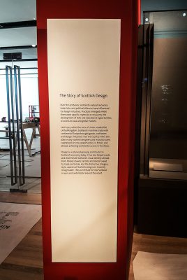 V&A Dundee Graphic Panel