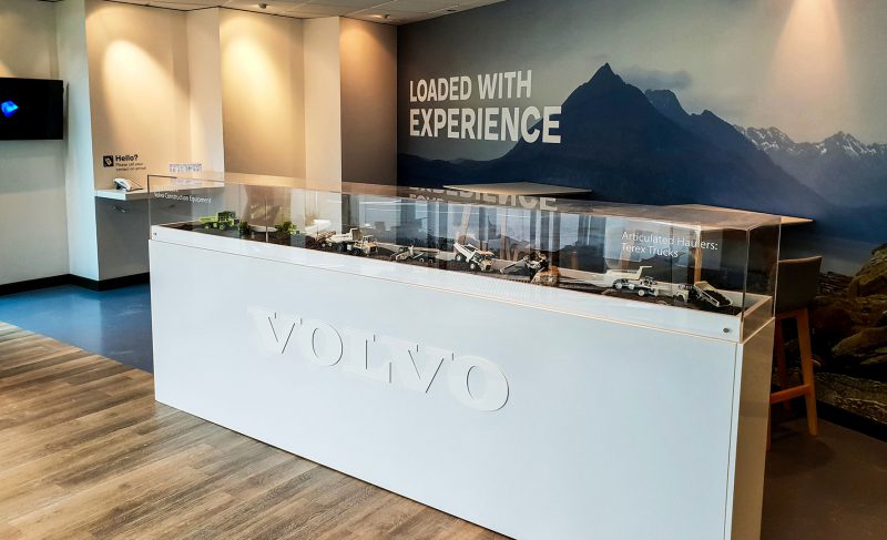 Volvo Reception Fit Out
