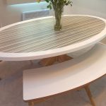 Oval Meeting Table in Property Marketing Suite