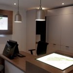 Reception Area in Property Marketing Suite