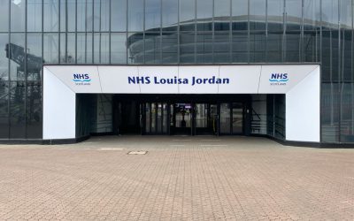 EVM Proudly Manufacture and Install New Hospital Signage at the NHS Louisa Jordan