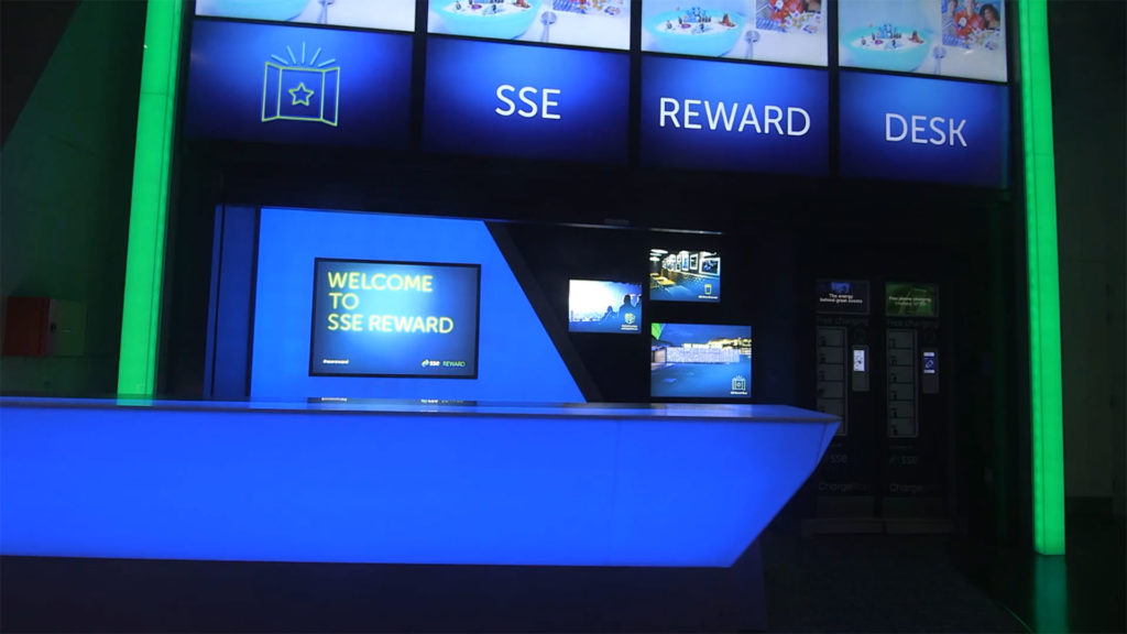 SSE Reward Reception Desk